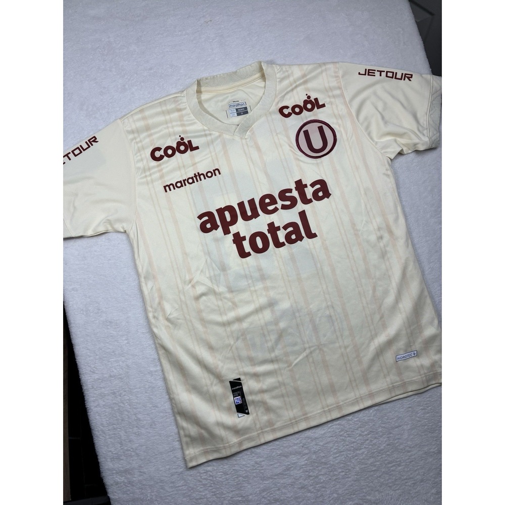 Camiseta CLUB Universitario de Deportes Size M Jersey 2023 MARATHON Crema #10